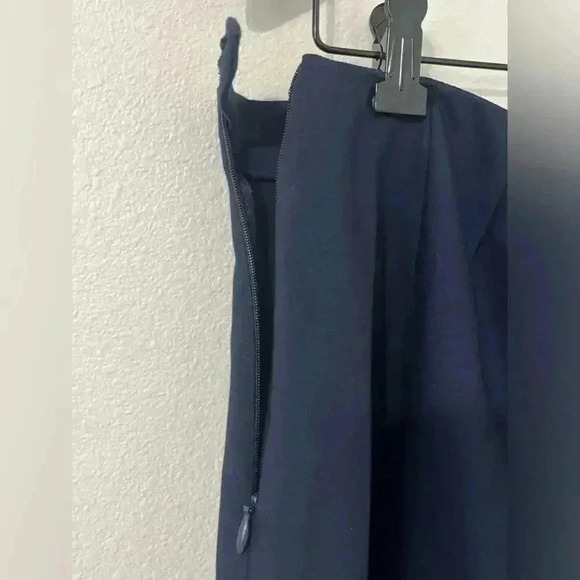 St John Cropped Trouser Navy Blue - Picture 5 of 6